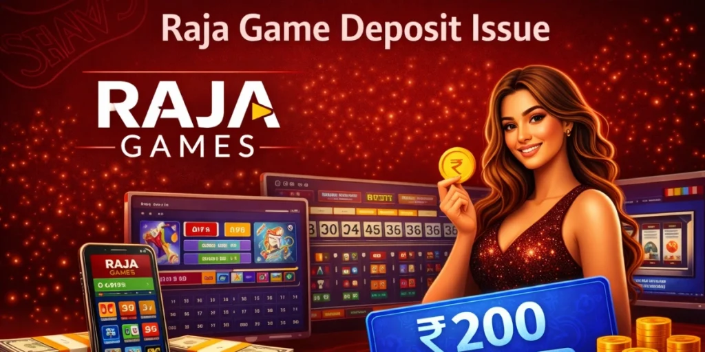Raja Game Deposit Issue