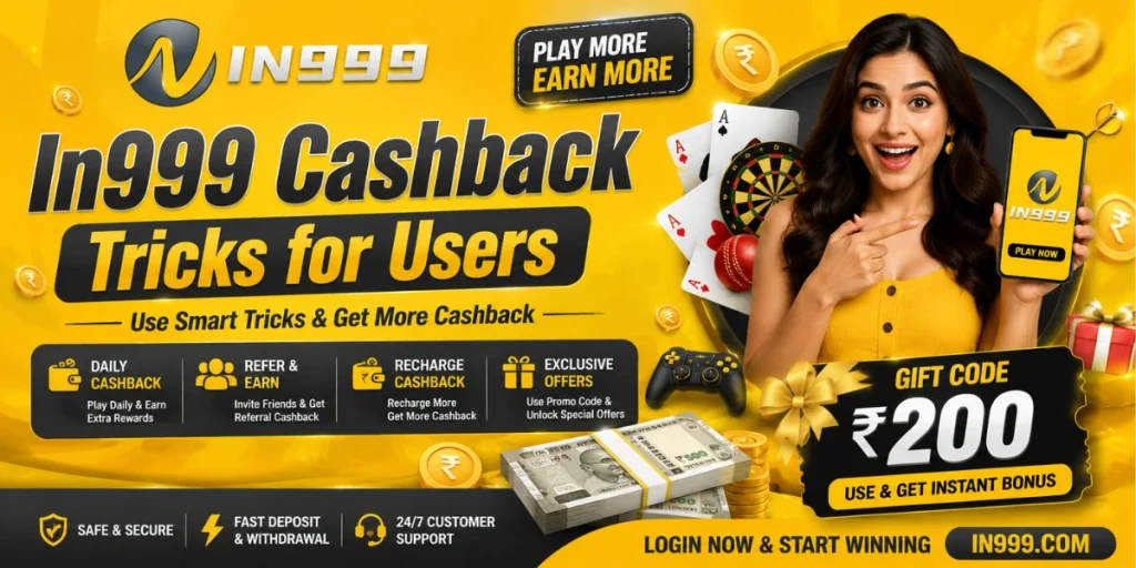 In999 Cashback Tricks for Users